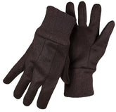Boss 403J Work Gloves, XL, Knit Wrist Cuff, Brown